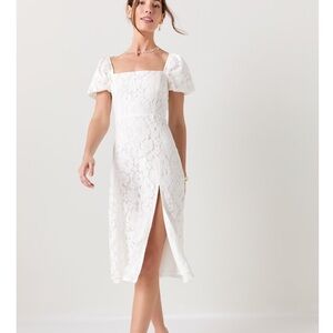 Francesca’s lace dress